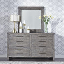  Liberty Furniture Industries Inc. Modern Farmhouse Dresser Mirror 406-BR51 IMAGE 6