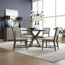 Liberty Furniture Industries Inc. Round Crescent Creek Dining Table with Pedestal Base 530-T4848 IMAGE 3