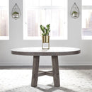  Liberty Furniture Industries Inc. Round Modern Farmhouse Dining Table with Pedestal Base 406-DR-ROS IMAGE 1