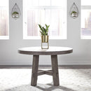 Liberty Furniture Industries Inc. Round Modern Farmhouse Dining Table with Pedestal Base 406-DR-ROS IMAGE 2
