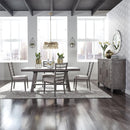  Liberty Furniture Industries Inc. Modern Farmhouse Dining Table with Trestle Base 406-DR-TRS IMAGE 3