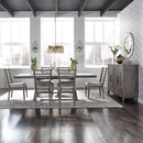  Liberty Furniture Industries Inc. Modern Farmhouse Dining Table with Trestle Base 406-DR-TRS IMAGE 4