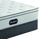  Beautyrest BR800 Plush Euro Top Mattress Set (Full XL) IMAGE 4