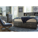  Signature Design by Ashley Caitbrook King Bookcase Bed with Storage B476-69/B476-66/B476-99 IMAGE 7