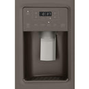  GE 36-inch, 21.8 cu.ft. Counter-Depth Side-by-Side Refrigerator with Water and Ice Dispensing System GZS22IMNES IMAGE 4