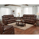  Catnapper Positano Rocker Leather Match Recliner 4990-2 1268-09/3068-09 IMAGE 2