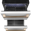  Café 24-inch 5.7 cu. ft. Dual-Drawer Refrigerator CDE06RP4NW2 IMAGE 2