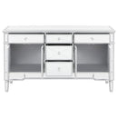  Coaster Furniture Duchess 950849 5-Drawer Mirrored Storage Accent Cabinet - Silver IMAGE 2