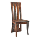  Coast2Coast Fallon 37113 Set of 2 Solid Wood Dining Chairs with Slat Back and Scooped Seat IMAGE 2