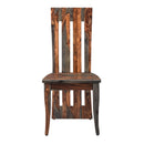  Coast2Coast Fallon 37113 Set of 2 Solid Wood Dining Chairs with Slat Back and Scooped Seat IMAGE 3