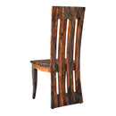  Coast2Coast Fallon 37113 Set of 2 Solid Wood Dining Chairs with Slat Back and Scooped Seat IMAGE 4