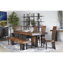  Coast2Coast Fallon 37113 Set of 2 Solid Wood Dining Chairs with Slat Back and Scooped Seat IMAGE 6