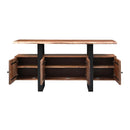  Coast2Coast Bronson 37119 4 Door Floating Top Storage Console Credenza IMAGE 3