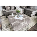  Furniture of America Bonaventura Fabric Ottoman SM5142GY-OT IMAGE 2