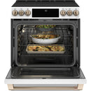  Café 30-inch Slide-in Electric Range with Warming Drawer CCES700P4MW2 IMAGE 5