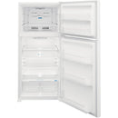 Frigidaire 30-inch, 20 cu.ft. Freestanding Top Freezer Refrigerator FFTR2045VW IMAGE 9
