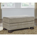  Signature Design by Ashley Kananwood Fabric Ottoman 2960314 IMAGE 2
