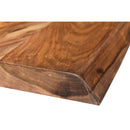  Coast2Coast Henderson 37118 Dining Bench with Natural Live Edge top and Metal Base IMAGE 5
