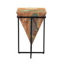  Coast2Coast Landry 37122 Modern Mango and Iron Accent Table IMAGE 2