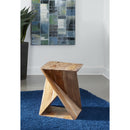  Coast2Coast Corazon 37123 Accent End Table with a Twisted Geometric Hourglass Shape IMAGE 5