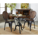  Coast2Coast Axel 37132 Adjustable Industrial Style Round Accent Table with Iron Tri-Pod Legs IMAGE 4