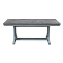  Coast2Coast Wharf 40296 Hand Painted Plank Style Top Dining Table IMAGE 2