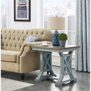  Coast2Coast Wharf 40303 Hand Painted Side End Table with Plank Style Top IMAGE 3
