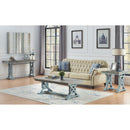  Coast2Coast Wharf 40303 Hand Painted Side End Table with Plank Style Top IMAGE 4