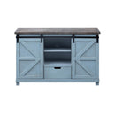  Coast2Coast Wharf 40308 Two Sliding Door 2 Drawer Credenza with Plank Style Top IMAGE 2