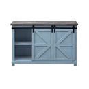  Coast2Coast Wharf 40308 Two Sliding Door 2 Drawer Credenza with Plank Style Top IMAGE 4