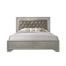  Crown Mark Lyssa California King Upholstered Panel Bed B4300-K-HBFB/B4300-CK-RAIL IMAGE 1