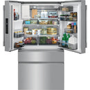  Frigidaire Professional 36-inch, 21.8 cu.ft. Counter-Depth French 4-Door Refrigerator with External Water and Ice System PRMC2285AF IMAGE 8