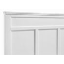  New Classic Furniture Andover B677W Queen Panel Bed - White IMAGE 4