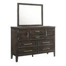 New Classic Furniture Andover B677B-060 Mirror - Nutmeg IMAGE 2