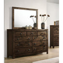  New Classic Furniture Blue Ridge B1334-060 Mirror - Rustic Gray IMAGE 1