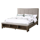  New Classic Furniture Cagney B594G California King Upholstered Bed - Vintage Gray IMAGE 2