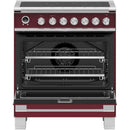  Fisher & Paykel 30-inch Freestanding Electric Range with Induction Technology OR30SCI6R1 IMAGE 2