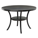  New Classic Furniture Crispin D162-DT-SMK Dining Table - Smoke IMAGE 1