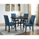  New Classic Furniture Crispin D162-DT-SMK Dining Table - Smoke IMAGE 4