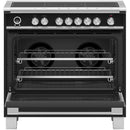  Fisher & Paykel 36-inch Freestanding Electric Range with Induction Technology OR36SCI6B1 IMAGE 2