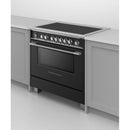 Fisher & Paykel 36-inch Freestanding Electric Range with Induction Technology OR36SCI6B1 IMAGE 4