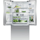  Fisher & Paykel 32-inch, 17 cu.ft. Counter-Depth French 3-Door Refrigerator with Internal Ice Maker RF170ADJX4 IMAGE 2