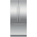  Fisher & Paykel 32-inch, 14.7 cu.ft. Built-in French 3-Door Refrigerator with ActiveSmart™ Technology RS32A72J1 IMAGE 2