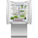  Fisher & Paykel 32-inch, 14.7 cu.ft. Built-in French 3-Door Refrigerator with ActiveSmart™ Technology RS32A72U1 IMAGE 3