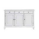  Coast2Coast Viviana 48180 3 Door 3 Drawer Storage Sideboard Credenza with Ogee Edge Top IMAGE 2