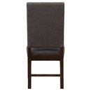  Coaster Furniture Twain 109142 Upholstered Dining Side Chair - Warm Grey IMAGE 7