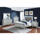  Coaster Furniture Gunnison 223213 6-Drawer Dresser - Silver Metallic IMAGE 10