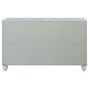  Coaster Furniture Gunnison 223213 6-Drawer Dresser - Silver Metallic IMAGE 6