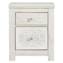  Signature Design by Ashley Paxberry B181-92 Two Drawer Night Stand IMAGE 3