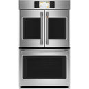  Café 30-inch, 10 cu. ft. Double Wall Oven with Convection CTD90FP2NS1 IMAGE 1